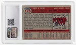 1957 TOPPS #125 AL KALINE (HOF) CGC 5 EXCELLENT.