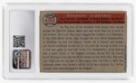 1957 TOPPS #400 DODGERS' SLUGGERS FURILLO/HODGES (HOF)/CAMPANELLA (HOF)/SNIDER(HOF) CGC 6.5 EX/NM+.