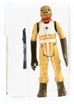 STAR WARS: THE EMPIRE STRIKES BACK (1980) - LOOSE ACTION FIGURE/HK BOSSK AFA 85 NM+ (OLIVE HEAD/GLOSSY PAINT).