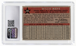 1958 TOPPS #486 WILLIE MAYS (HOF) '58 ALL STAR CGC 7 NEAR MINT.