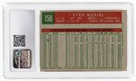 1959 TOPPS #150 STAN MUSIAL (HOF) CGC 4 VG/EX.