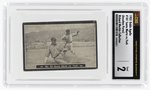 1931 DOBLE AGUILA #181 SANTA MARTA VS. YORK (ANSELMO PEREZ) RICHARD MERKIN COLLECTION CSG 2 GOOD.