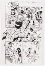 THE ALL-NEW ATOM #24 ORIGINAL ART PAGE BY PAT OLLIFFE.