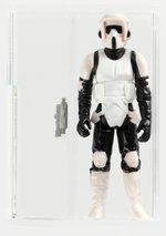 STAR WARS: RETURN OF THE JEDI (1983) - LOOSE ACTION FIGURE/HK BIKER SCOUT AFA 85 NM+ (LONG MASK).