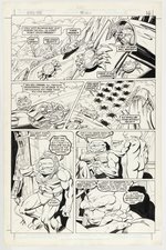 OMEGA MEN #36 ORIGINAL ART PAGE BY CHUCK PATTON.