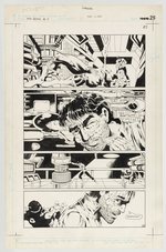 SUN DEVILS #11 ORIGINAL ART PAGE BY DAN JURGENS.