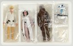 STAR WARS (1978) - EARLY BIRD MAILER KIT (DOUBLE-TELESCOPING LUKE SKYWALKER, PRINCESS LEIA, CHEWBACCA & R2-D2) CAS 70+.