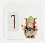 STAR WARS: THE EMPIRE STRIKES BACK (1980) - LOOSE ACTION FIGURE/HK YODA CAS 80 (ORANGE SNAKE/LIGHT GREEN SKIN).