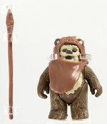 STAR WARS: RETURN OF THE JEDI (1984) - LOOSE ACTION FIGURE WICKET W. WARRICK CAS 90.