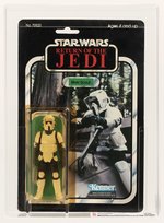 STAR WARS: RETURN OF THE JEDI (1983) - BIKER SCOUT 77 BACK-A CAS 70Y.