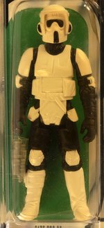 STAR WARS: RETURN OF THE JEDI (1983) - BIKER SCOUT 77 BACK-A CAS 70Y.