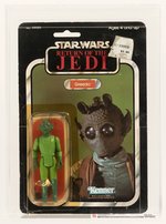 STAR WARS: RETURN OF THE JEDI (1983) - GREEDO 77 BACK-A CAS 80Y.