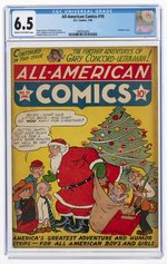 ALL-AMERICAN COMICS #10 JANUARY 1940 CGC 6.5 FINE+.