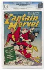 CAPTAIN MARVEL ADVENTURES #19 JANUARY 1943 CGC 8.0 VF.