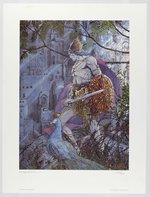 THE LAST ATLANTEAN BY BARRY WINDSOR-SMITH SIGNED LIMITED PRINT.