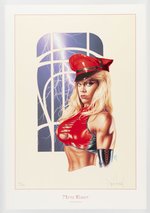 MIMI RODIN BY DAVE STEVENS SIGNED LIMITED PRINT.