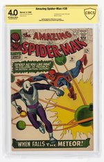 AMAZING SPIDER-MAN #36 MAY 1966 CBCS VERIFIED SIGNATURE 4.0 VG.