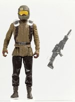 STAR WARS: THE FORCE AWAKENS (2015) - RESISTANCE TROOPER FIRST SHOT PROTOTYPE & PRODUCTION FIGURE DISPLAY CAS 90+.