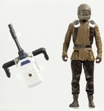 STAR WARS: THE FORCE AWAKENS (2015) - RESISTANCE TROOPER FIRST SHOT PROTOTYPE & PRODUCTION FIGURE DISPLAY CAS 90+.