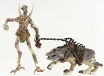 STAR WARS: SAGA SERIES (2002) - GENOSIAN WARRIOR & MASSIFF FIRST FIRST SHOT PROTOTYPES & PRODUCTION FIGURES DISPLAY CAS 90+.