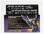 TRANSFORMERS (1985) SERIES 2 INSECTICON - SHRAPNEL AFA 75 EX+/NM (TRADEMARK LOGO).