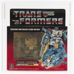 TRANSFORMERS (1985) SERIES 2 JUMPSTARTER - TOPSPIN AFA 70 Y-EX+.