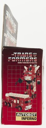 TRANSFORMERS (1985) SERIES 2 CAR - INFERNO BOXED ACTION FIGURE.