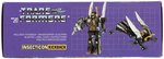 TRANSFORMERS (1985) SERIES 2 INSECTICON - KICKBACK BOXED ACTION FIGURE.