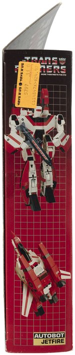 TRANSFORMERS (1985) SERIES 2 - JETFIRE BOXED ACTION FIGURE (TRADEMARK LOGO).