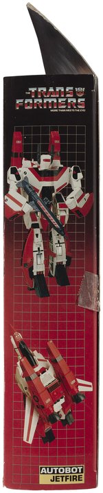 TRANSFORMERS (1985) SERIES 2 - JETFIRE BOXED ACTION FIGURE (TRADEMARK LOGO).