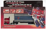 TRANSFORMERS (1984) SERIES 1 - OPTIMUS PRIME BOXED ACTION FIGURE (TRADEMARK LOGO).