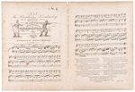 JACKSON "THE HUNTERS OF KENTUCKY" SHEET MUSIC FOR 1824 & 1828 CAMPAIGN SONG.