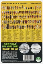 STAR WARS: THE POWER OF THE FORCE (1985) - LUKE SKYWALKER (IN BATTLE PONCHO) 92 BACK CARDED ACTION FIGURE.