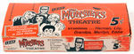 "THE MUNSTERS" GUM CARD DISPLAY BOX.