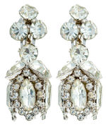 MARILYN MONROE’S PERSONALLY OWNED AND WORN RHINESTONE EARRINGS.