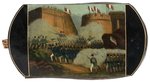 TAYLOR "STORMING OF THE BISHOPS PALACE AT MONTEREY" MEXICAN AMERICAN WAR STOGIE CASE.