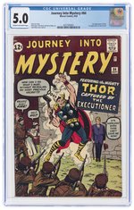 JOURNEY INTO MYSTERY #84 SEPTEMBER 1962 CGC 5.0 VG/FINE (FIRST JANE FOSTER).