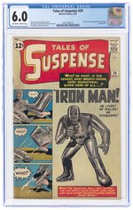 TALES OF SUSPENSE #39 MARCH 1963 CGC 6.0 FINE (FIRST IRON MAN).