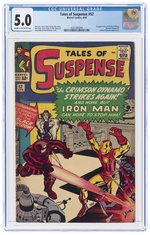 TALES OF SUSPENSE #52 APRIL 1964 CGC 5.0 VG/FINE (FIRST BLACK WIDOW).