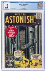 TALES TO ASTONISH #1 JANUARY 1959 CGC 0.5 POOR.