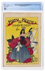 KATY KEENE FASHION BOOK MAGAZINE #1 1955 CGC 3.5 VG-.