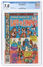 LAFF-A-LYMPICS #1 MARCH 1978 CGC 7.0 FINE/VF.