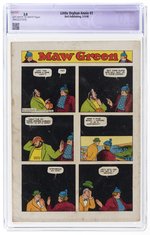 LITTLE ORPHAN ANNIE #1 MARCH-MAY 1948 CGC RESTORED 3.0 SLIGHT (B-1) GOOD/VG.