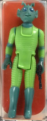 STAR WARS: THE EMPIRE STRIKES BACK (1980) - GREEDO 21 BACK AFA 75 EX+/NM (LARGE CIRCLE EXTENSION STICKER).