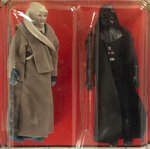 STAR WARS: RETURN OF THE JEDI (1983) - 2-PACK BIB FORTUNA & DARTH VADER AFA 50 Y-VG.