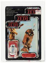 PALITOY STAR WARS: RETURN OF THE JEDI (1984) - R2-D2 (W/ SENSORSCOPE) TRI-LOGO 70 BACK-B AFA 75+ EX+/NM.