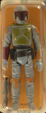 STAR WARS: RETURN OF THE JEDI (1984) - BOBA FETT ACTION FIGURE 77 BACK-A AFA 60 Y-EX