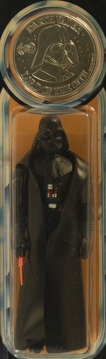 STAR WARS: THE POWER OF THE FORCE (1985) - DARTH VADER 92 BACK AFA 85 Y-NM+.