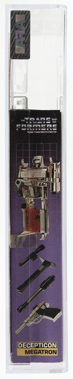 TRANSFORMERS (1984) SERIES 1 - MEGATRON AFA 80 Q-NM (W/RUBSIGN).