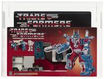 TRANSFORMERS (1986) SERIES 3 - ULTRA MAGNUS AFA 80 Q-NM (RUBBER TIRES).